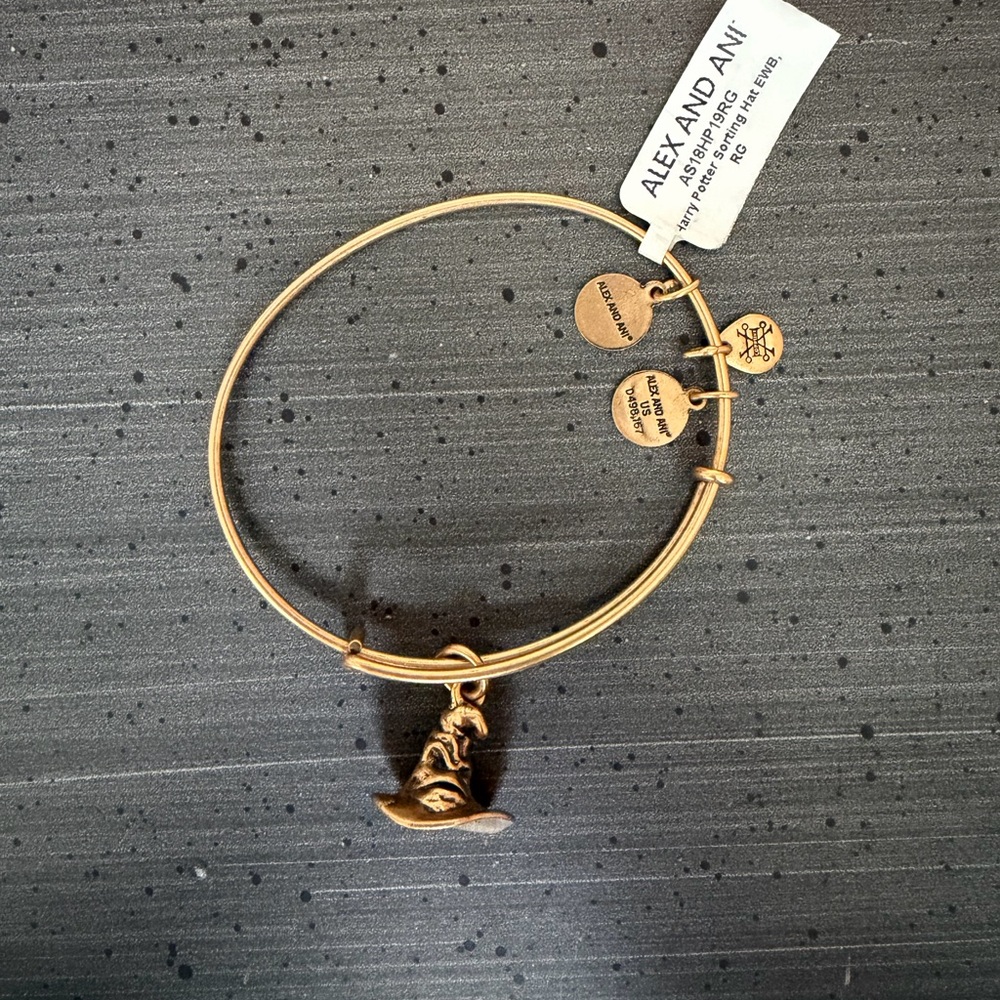 Alex and Ani Gold Sorting Hat Bracelet